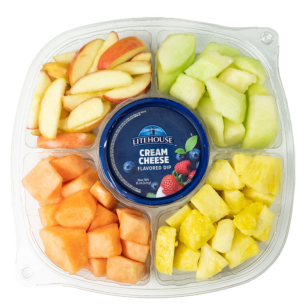 Texas Harvest Large Fruit Tray with Dip Shop Standard party trays at