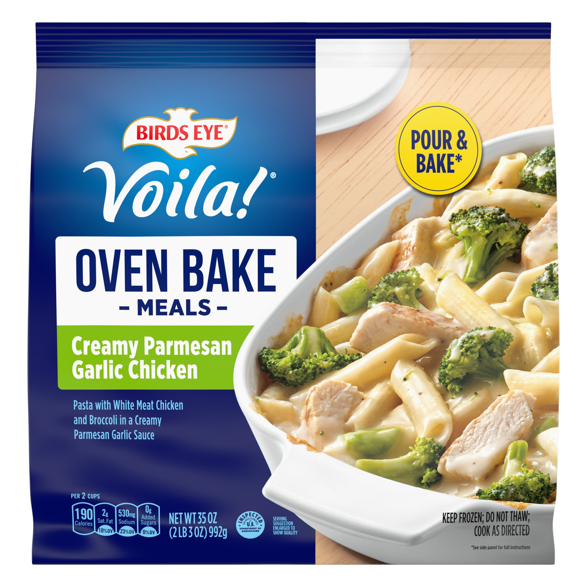 Birds Eye Voila Creamy Parmesan Garlic Chicken Oven Bake Meals Shop