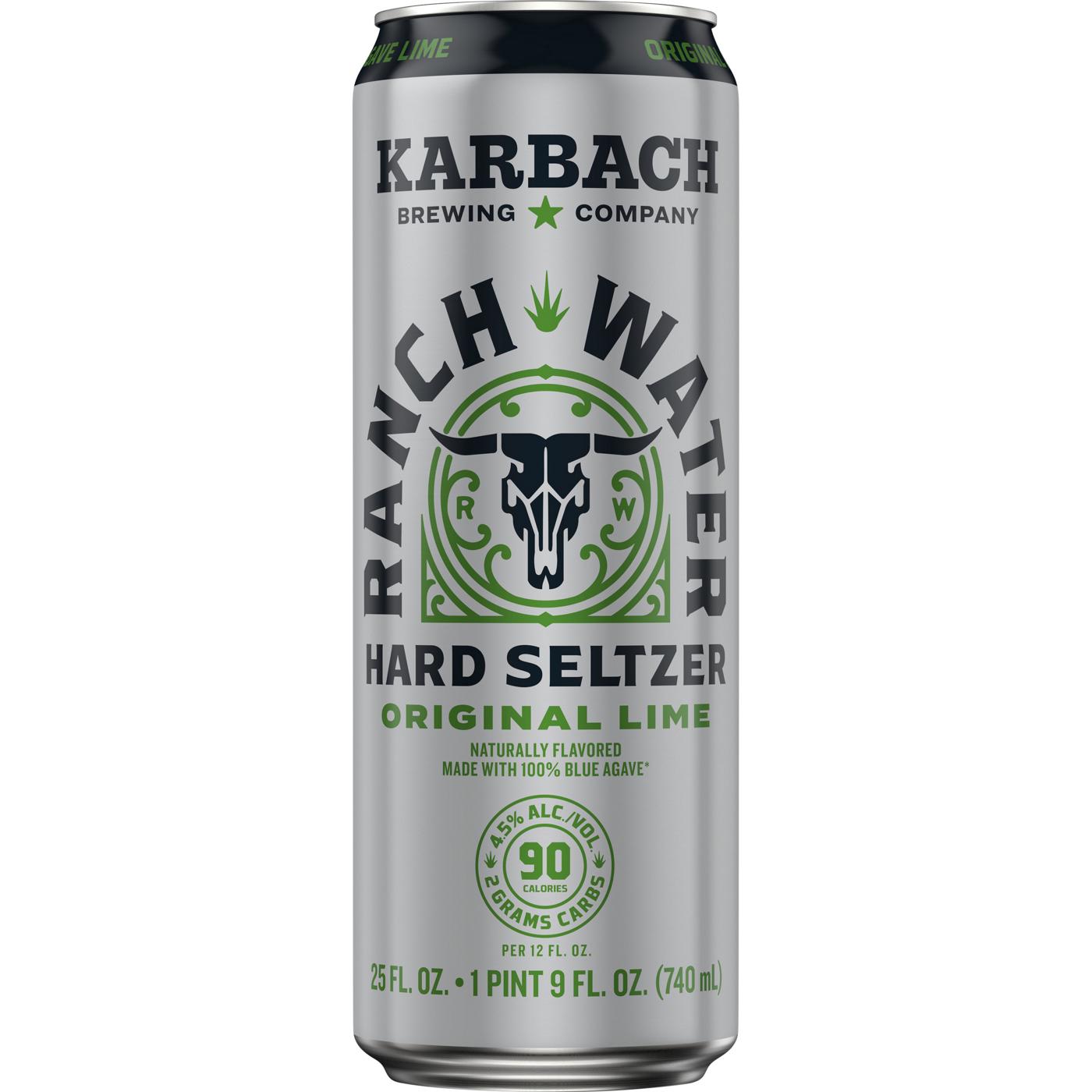 Karbach Ranch Water Original Lime Hard Seltzer; image 1 of 2