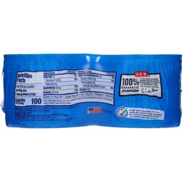 H-E-B Chunk White Albacore Tuna in Water, 4 pk
