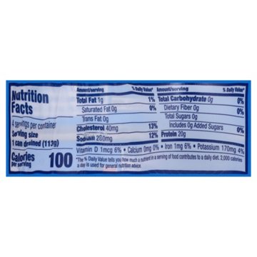 H-E-B Chunk White Albacore Tuna in Water, 4 pk