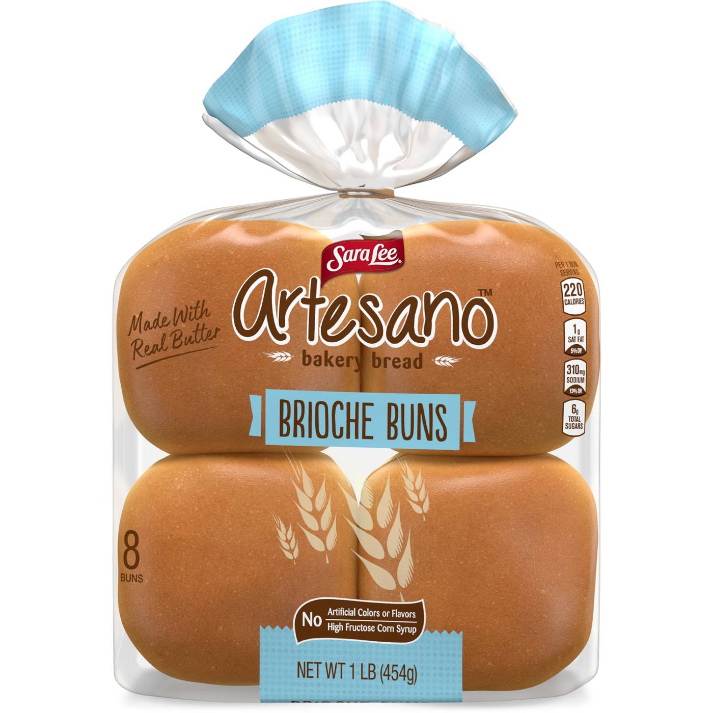 Sara Lee Artesano Brioche Buns; image 1 of 3