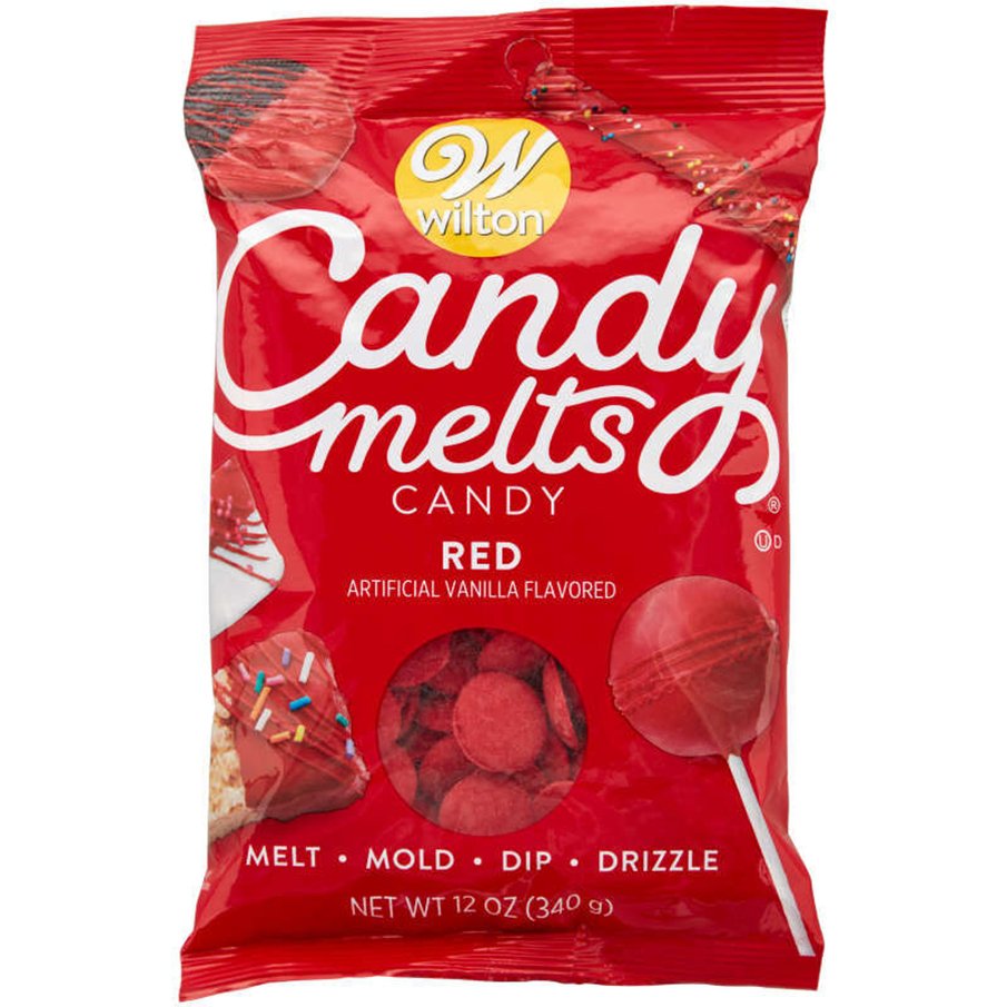 Wilton Candy Melts Red Shop Baking Chocolate & Candies at HEB