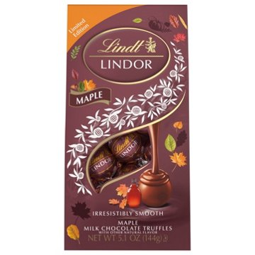 Lindt Lindor Maple Milk Chocolate Truffles