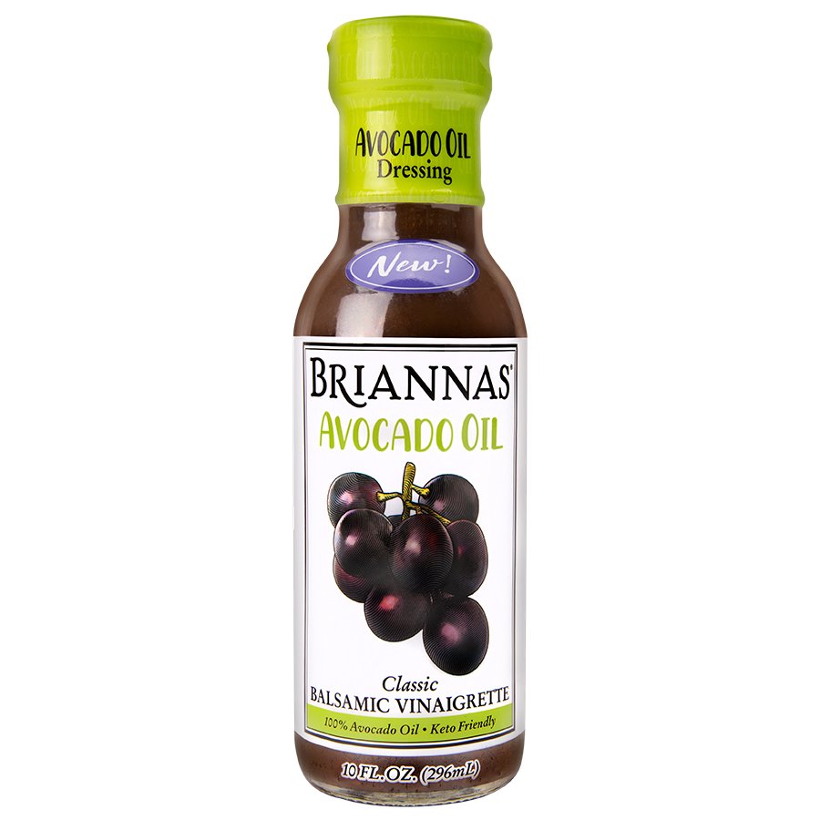 Briannas Avocado Oil Classic Balsamic Vinaigrette Shop Salad