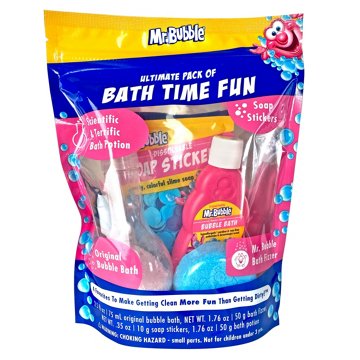 Mr. Bubble Bath-Time Play Pack, 8.18 oz