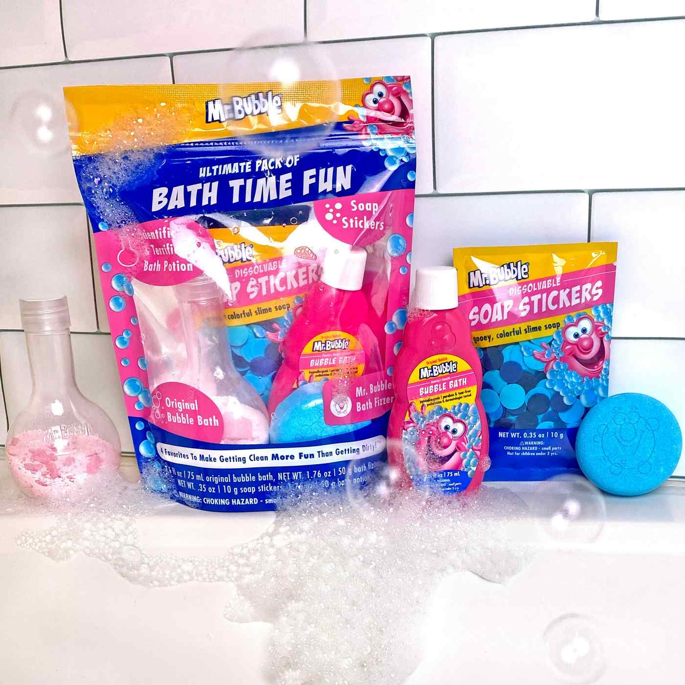 Mr. Bubble Bath-Time Play Pack - Shop Accessories at H-E-B