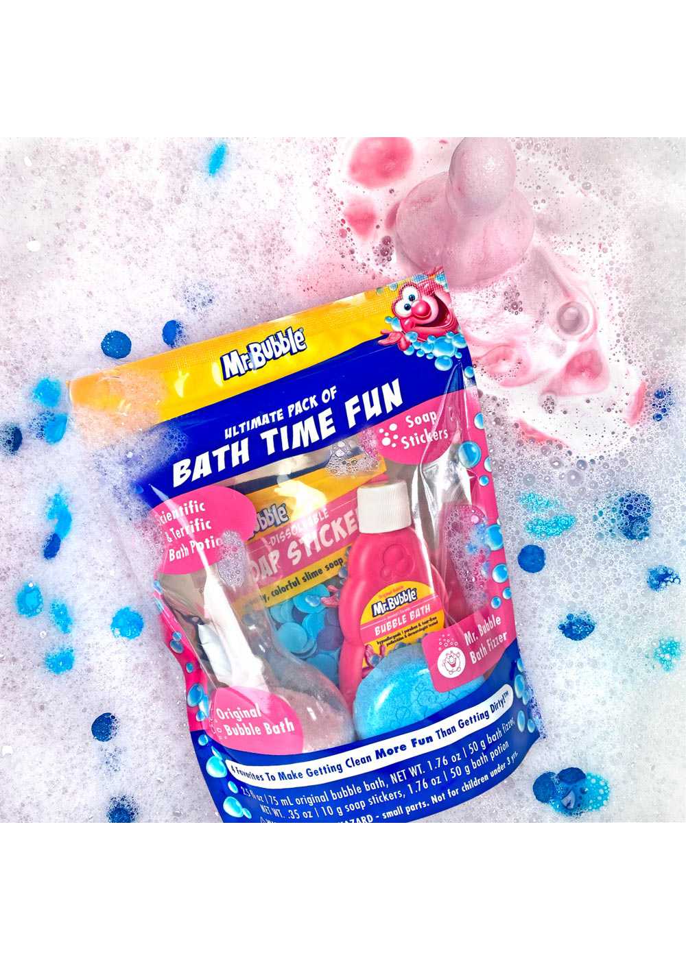 Mr. Bubble Bath-Time Play Pack; image 3 of 3