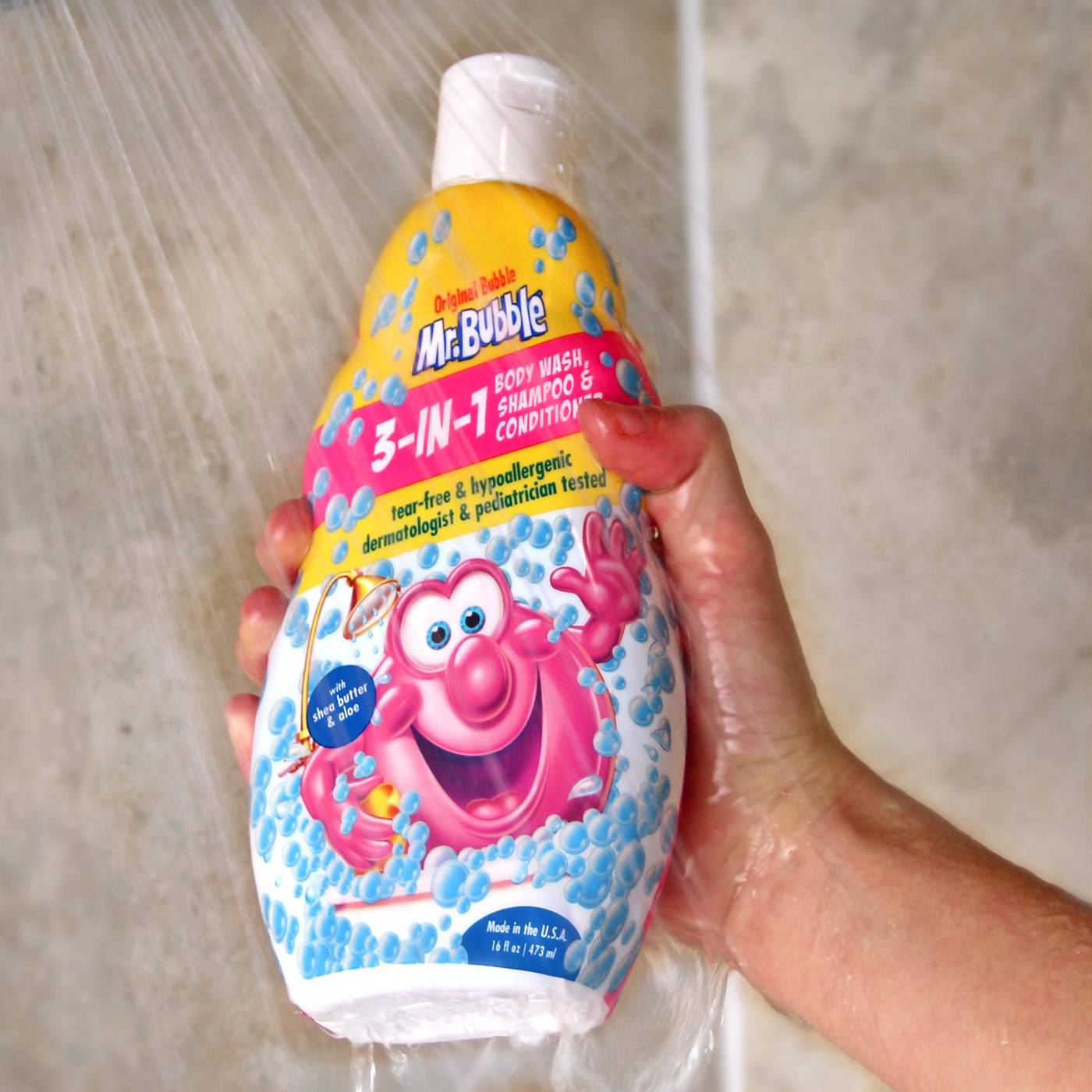 Mr. Bubble 3 In 1 Body Wash, Shampoo and Conditioner; image 2 of 3