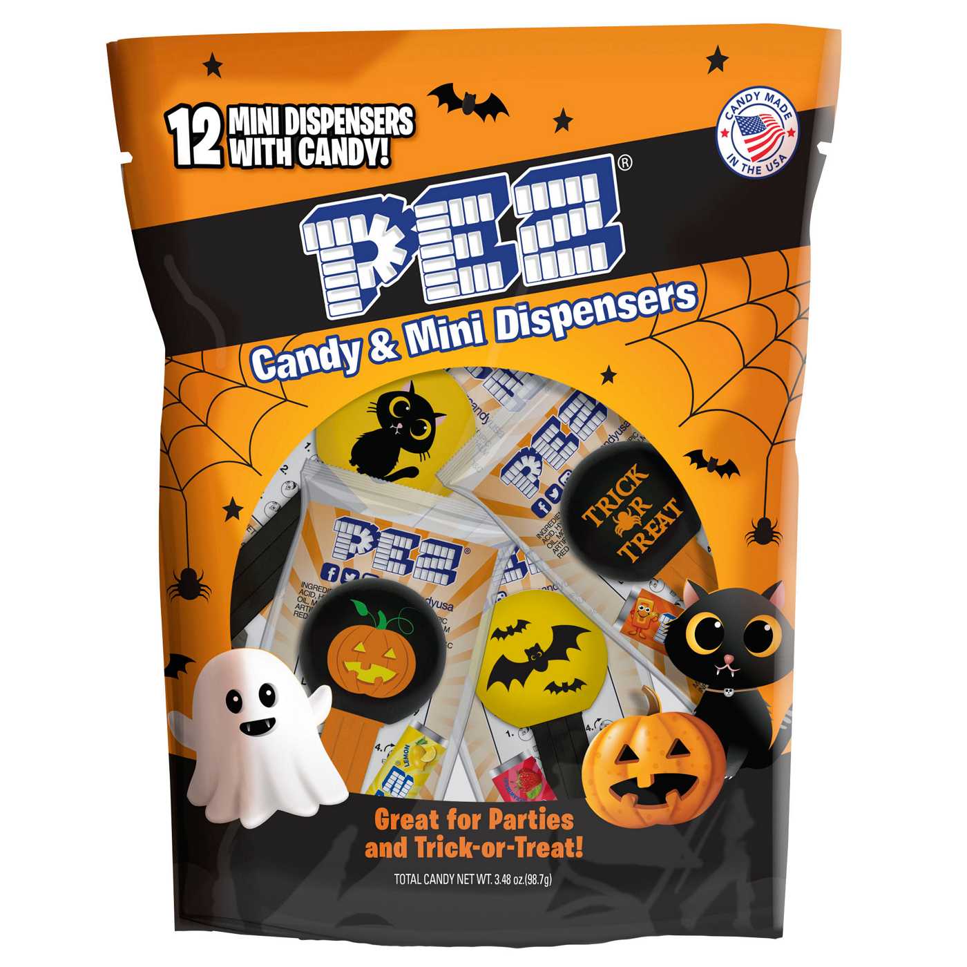 PEZ Mini Dispensers Halloween Candy; image 1 of 2