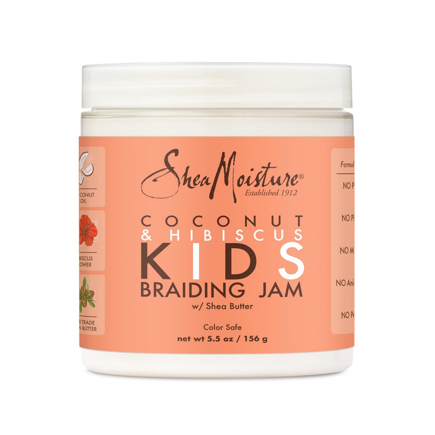 SheaMoisture Kids Braiding Jam - Coconut & Hibiscus; image 1 of 8