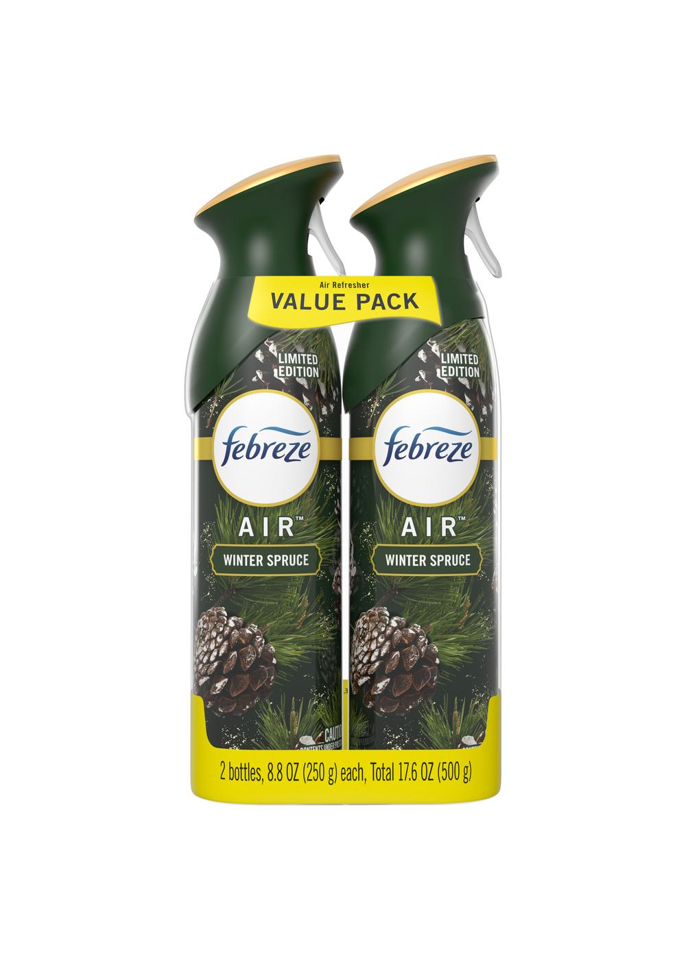 Febreze Air Odor-Eliminating Spray, Winter Spruce - Value Pack; image 1 of 2