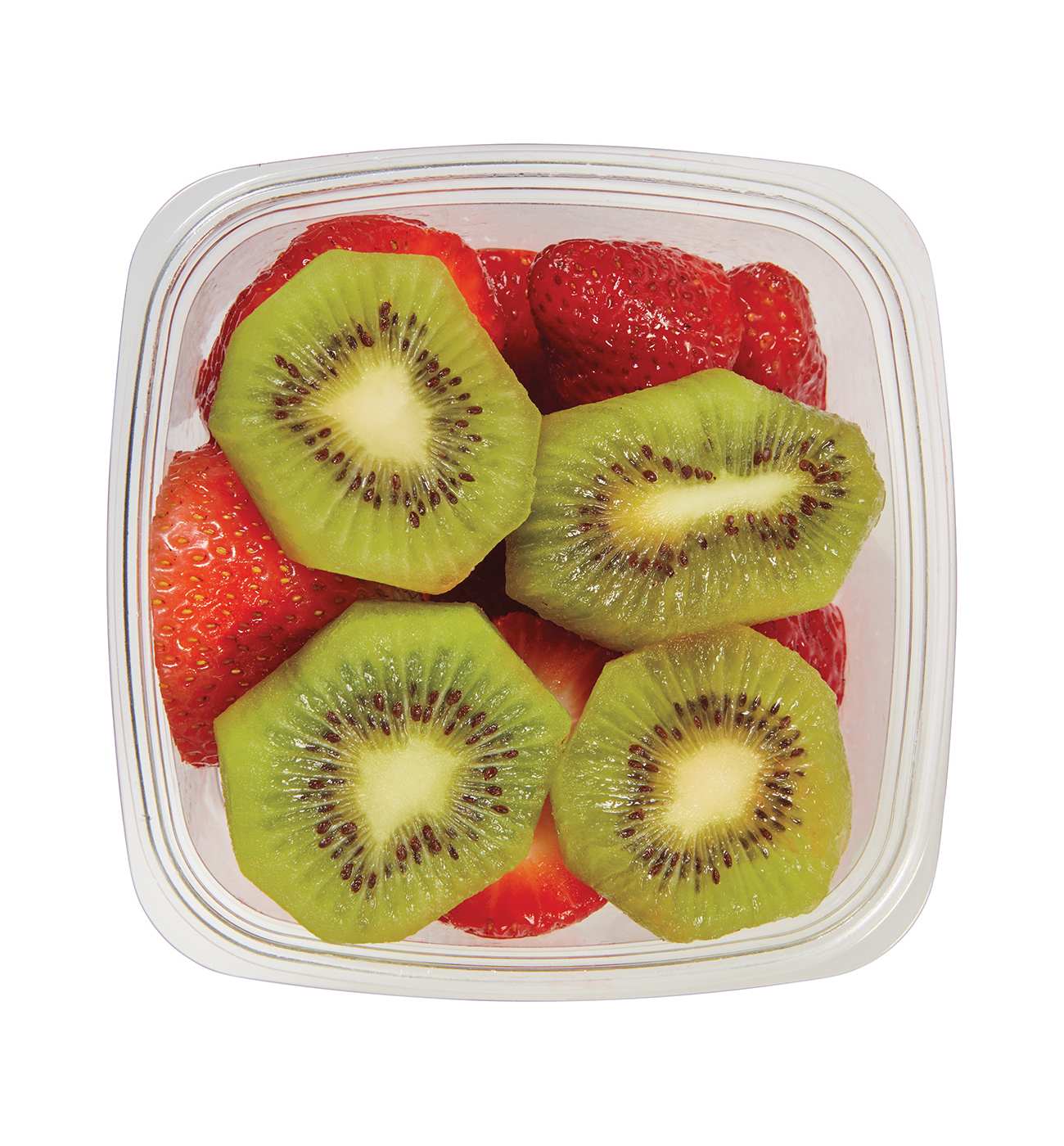 HEB Fresh Cut Strawberries & Kiwi Small Shop Berries & cherries