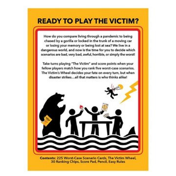 The Worst-Case Scenario Card Game