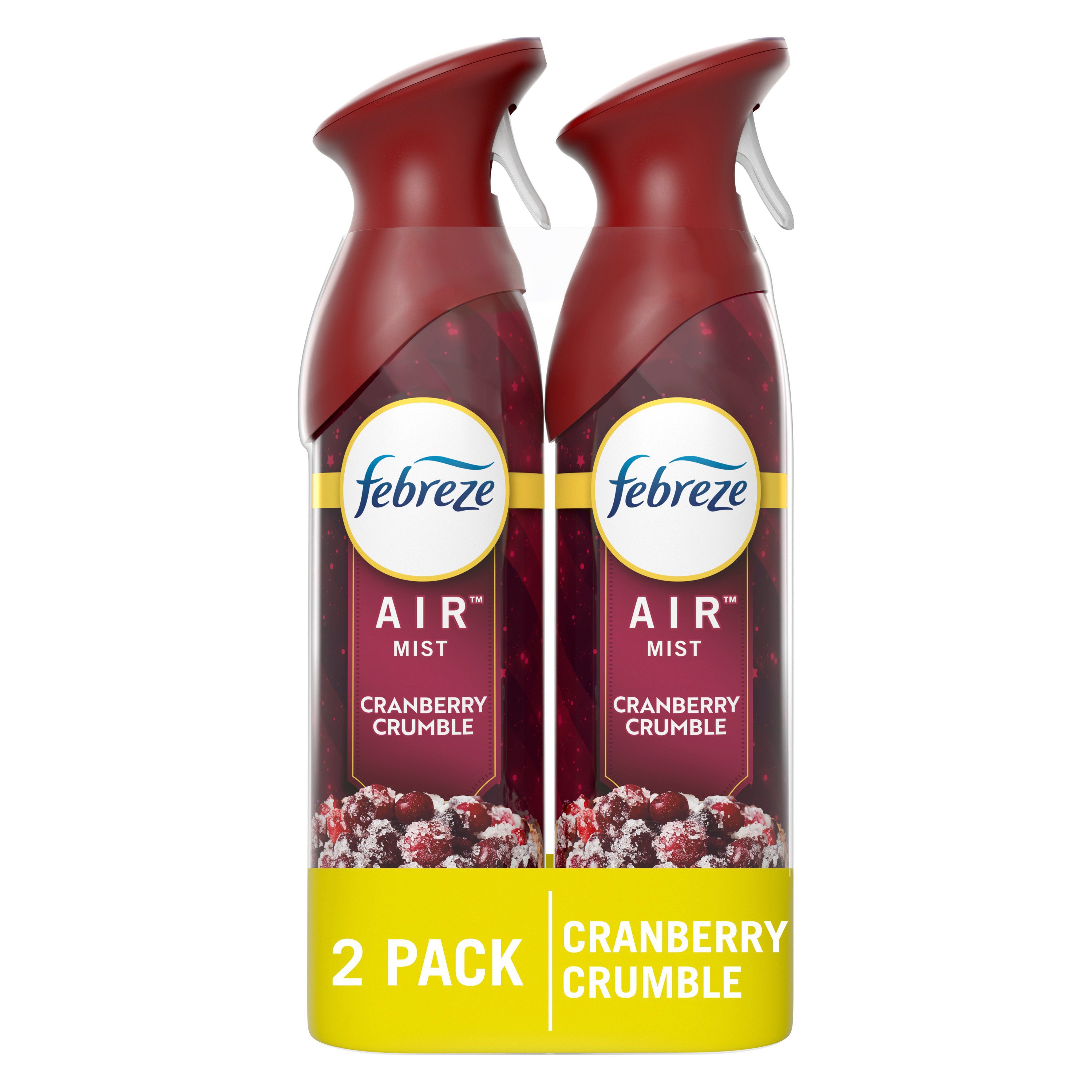 Febreze Air Cranberry Tart OdorEliminating Spray Value Pack Shop Air