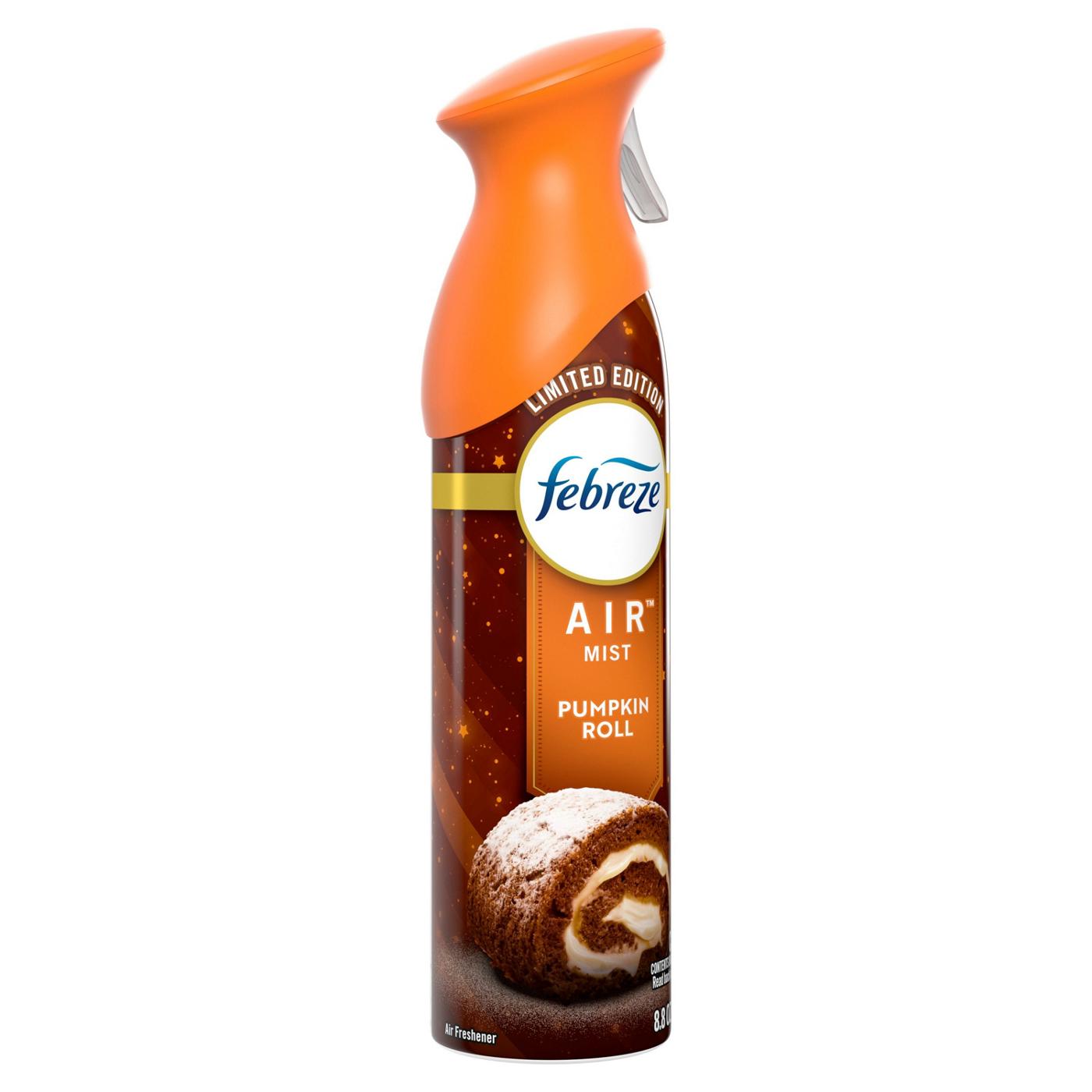 Febreze Air Mist OdorFighting Aerosol Air Freshener Pumpkin Roll