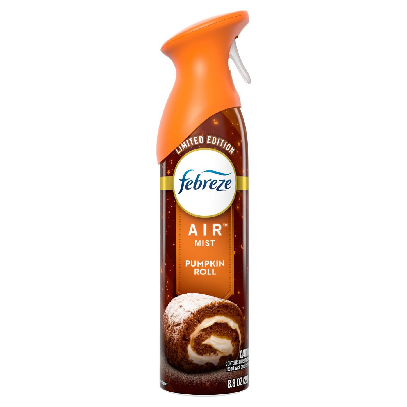 Febreze Air Mist Odor-Fighting Aerosol Air Freshener - Pumpkin Roll; image 5 of 8