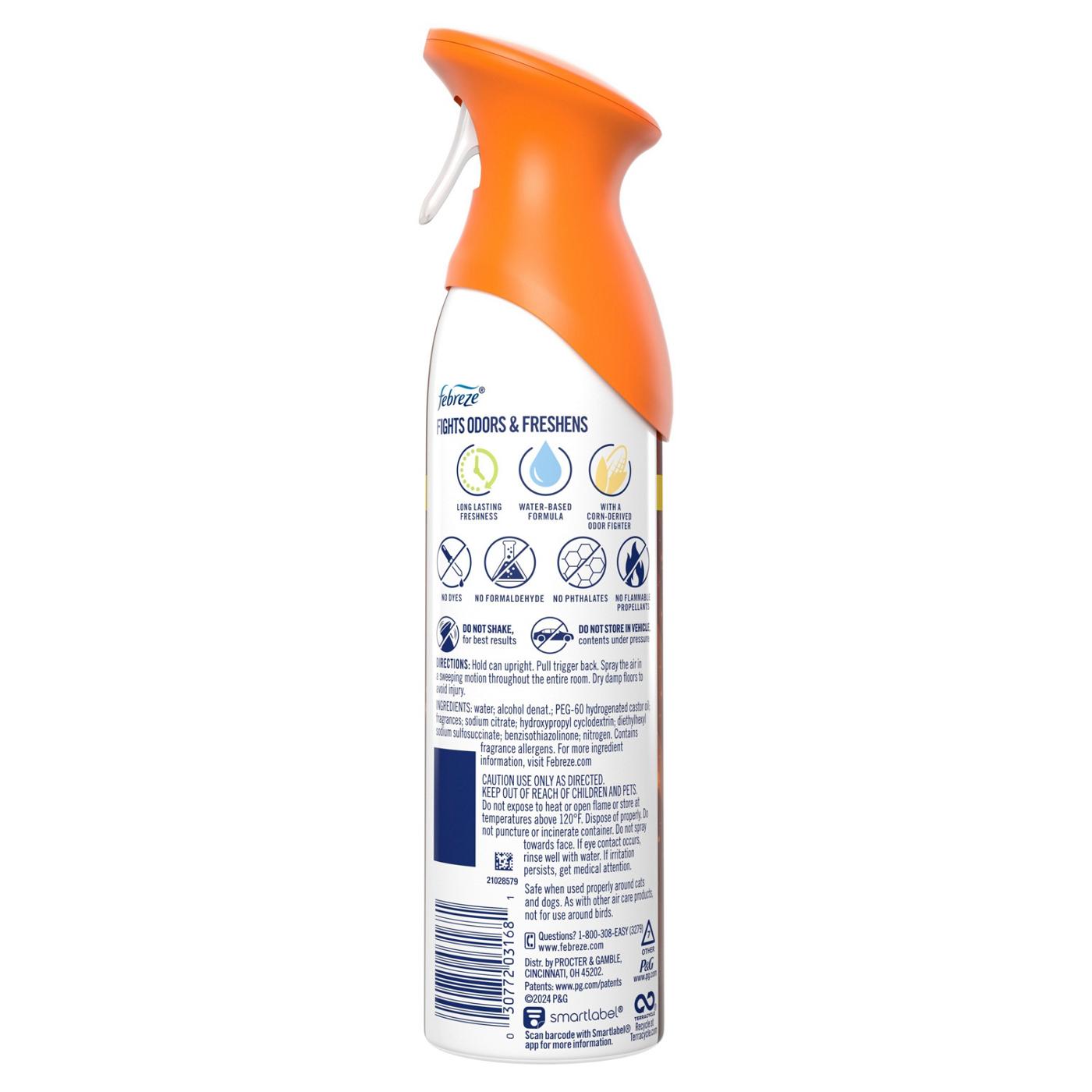 Febreze Air Mist Odor-Fighting Aerosol Air Freshener - Pumpkin Roll; image 5 of 5