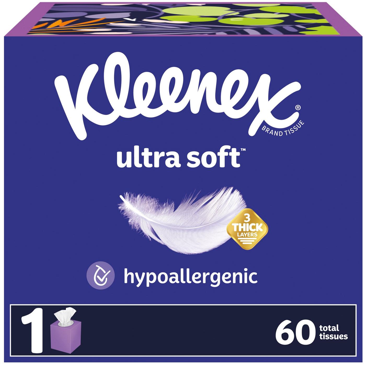 Kleenex Ultra Soft Ultra Soft Facial Tissues; image 1 of 8
