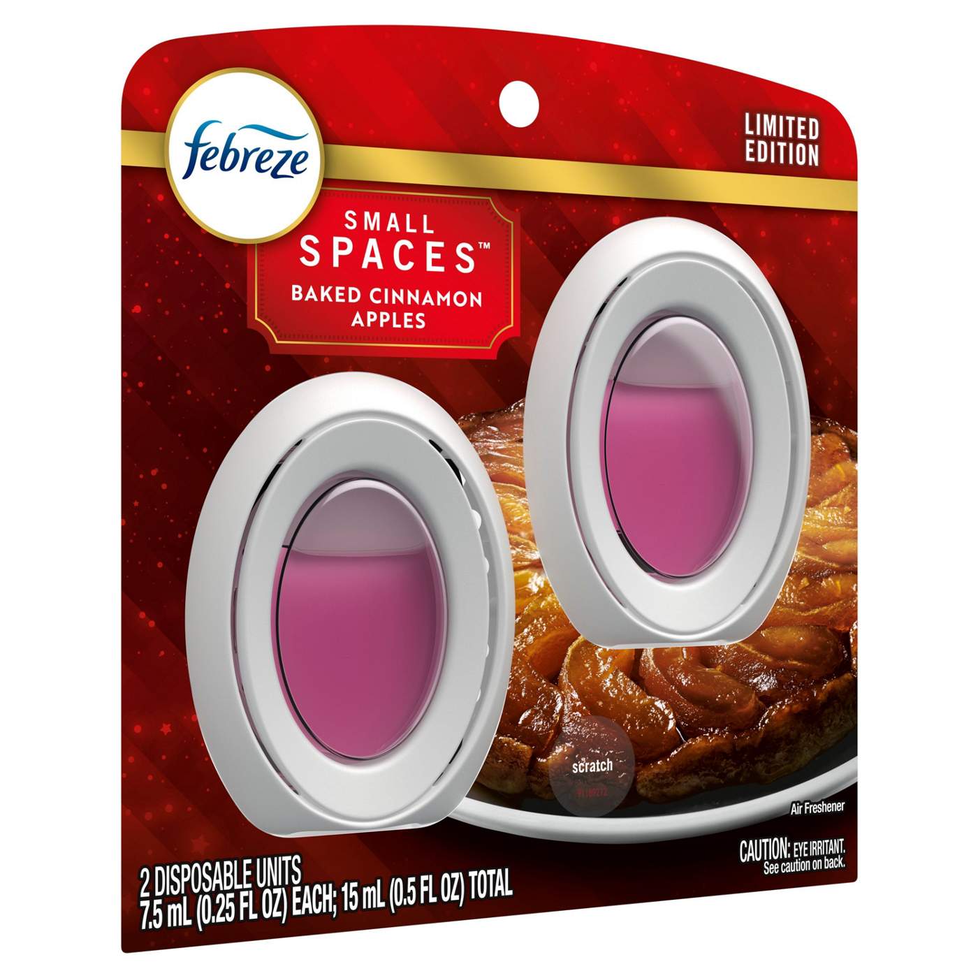 Febreze Odor Fighter Small Spaces Air Freshener - Baked Cinnamon Apples; image 5 of 10