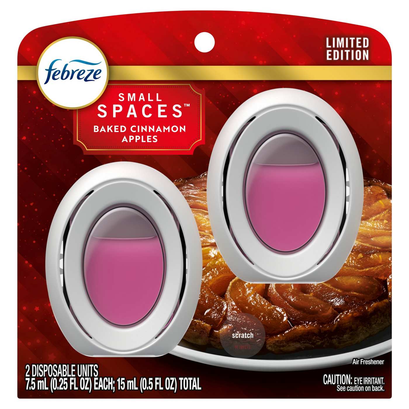 Febreze Odor Fighter Small Spaces Air Freshener - Baked Cinnamon Apples; image 6 of 10