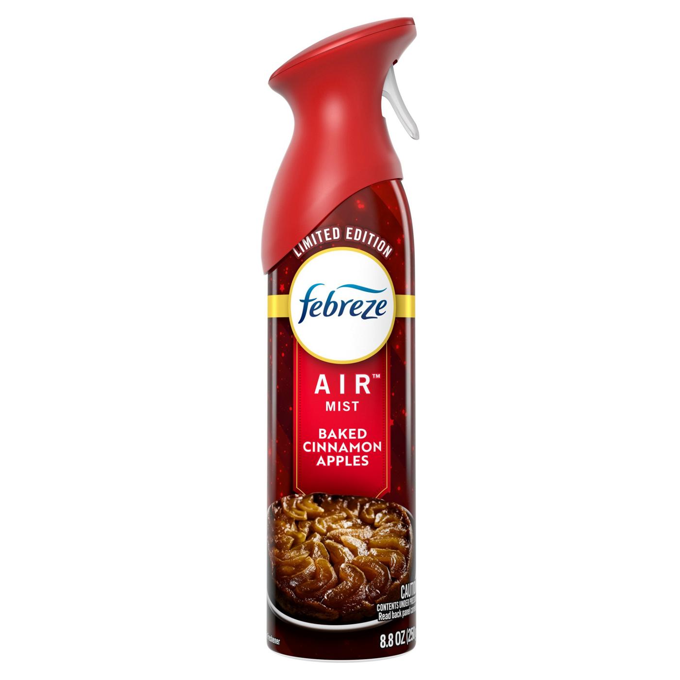 Febreze Air Mist Odor-Fighting Aerosol Air Freshener - Baked Cinnamon Apples; image 3 of 10