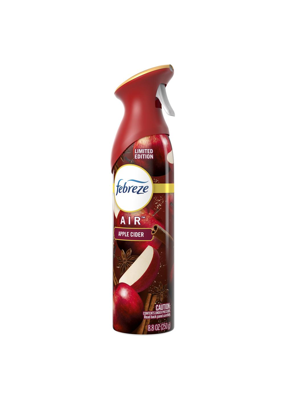 Febreze Air Mist Odor-Fighting Aerosol Air Freshener - Baked Cinnamon Apples; image 3 of 3