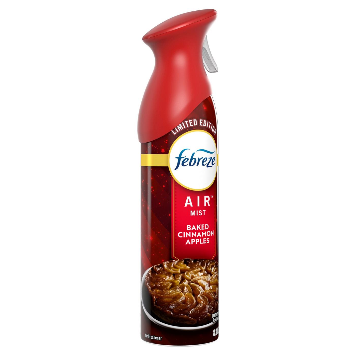 Febreze Air Mist Odor-Fighting Aerosol Air Freshener - Baked Cinnamon Apples; image 9 of 10