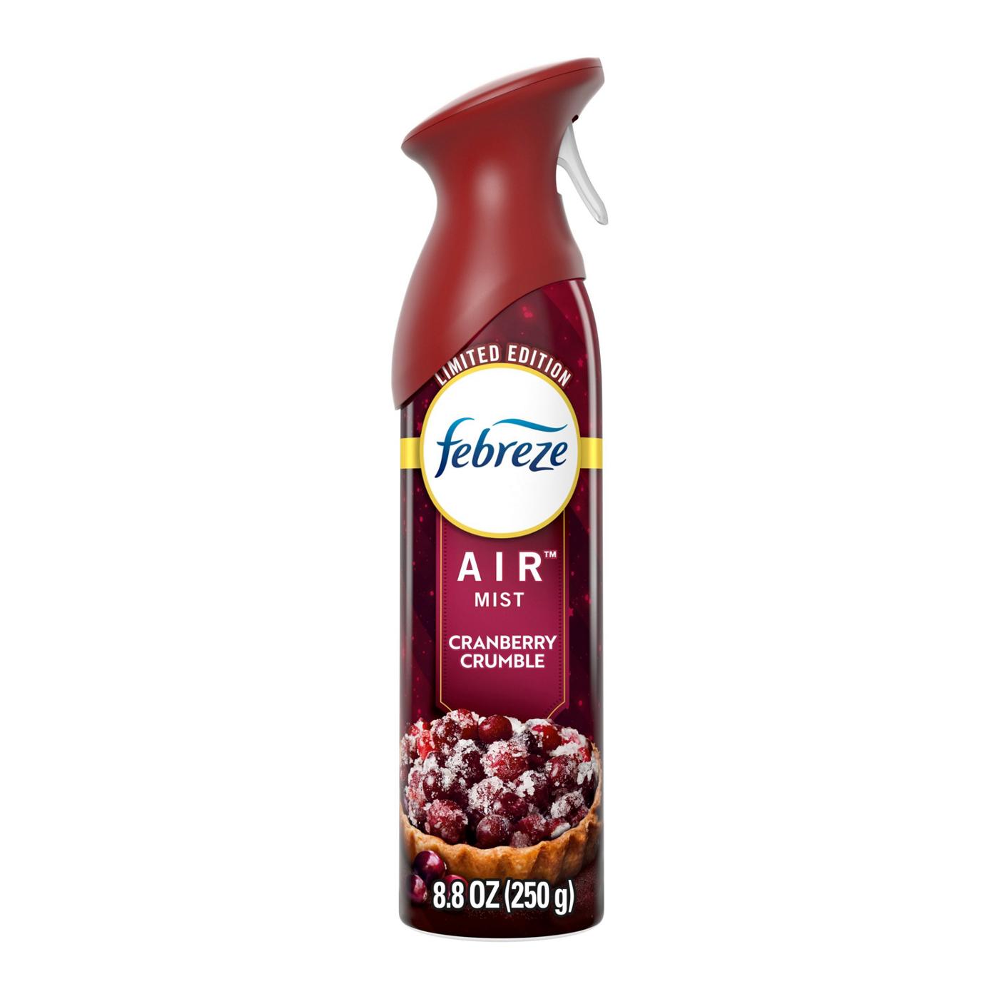 Febreze Air Mist Odor-Fighting Aerosol Air Freshener - Cranberry Crumble; image 1 of 5