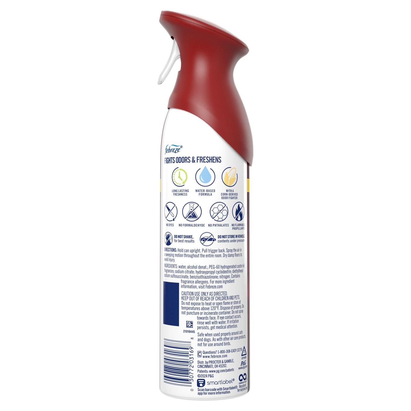 Febreze Air Mist Odor-Fighting Aerosol Air Freshener - Cranberry Crumble; image 5 of 5