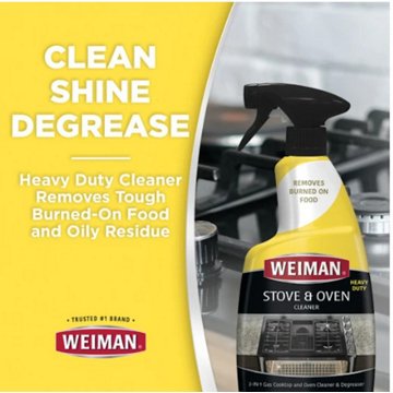 Weiman Heavy Duty Oven & Grill Cleaner Spray, 24 oz