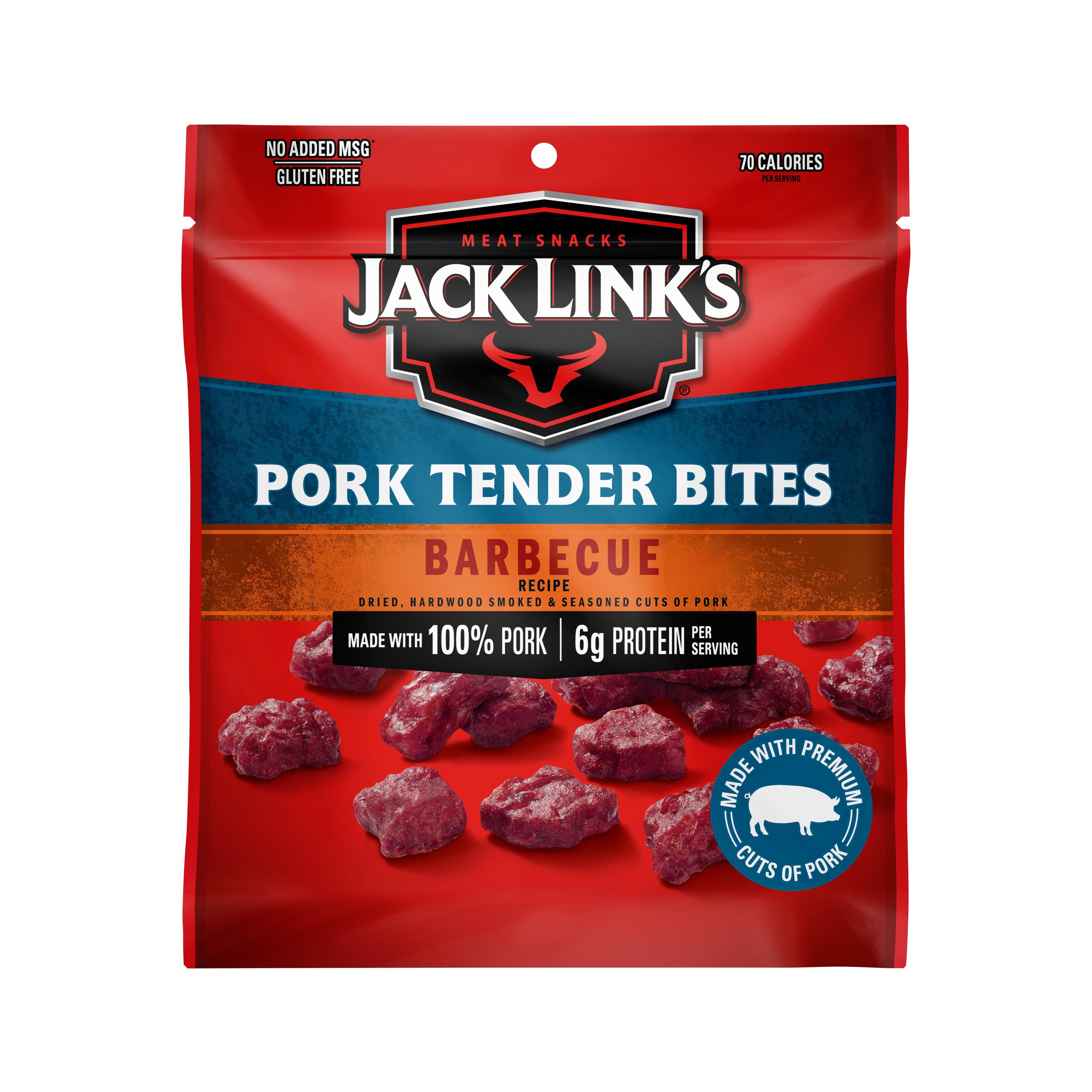 Jack Link&rsquo;s 6g Protein Barbecue Pork Tender Bites - Shop Jerky at 