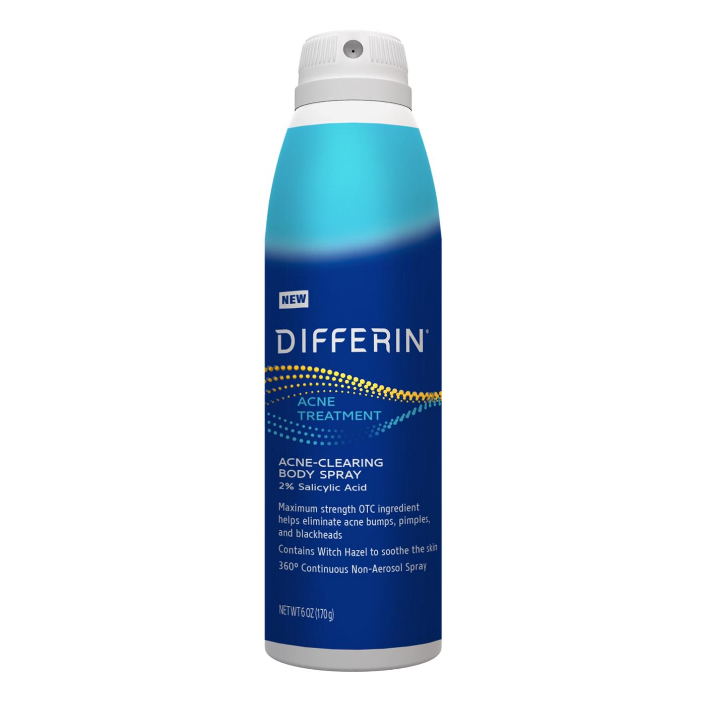 Differin Acne-Clearing Body Spray; image 1 of 3