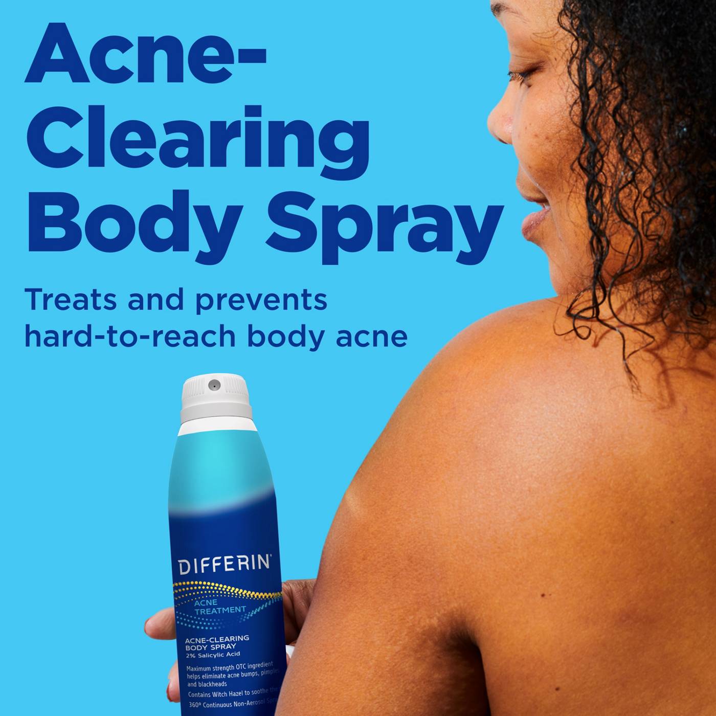Differin Acne-Clearing Body Spray; image 3 of 3