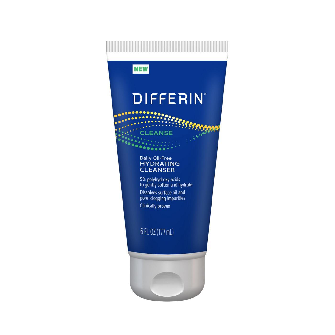 Differin Daily Oil-Free Hydrating Cleanser; image 1 of 5