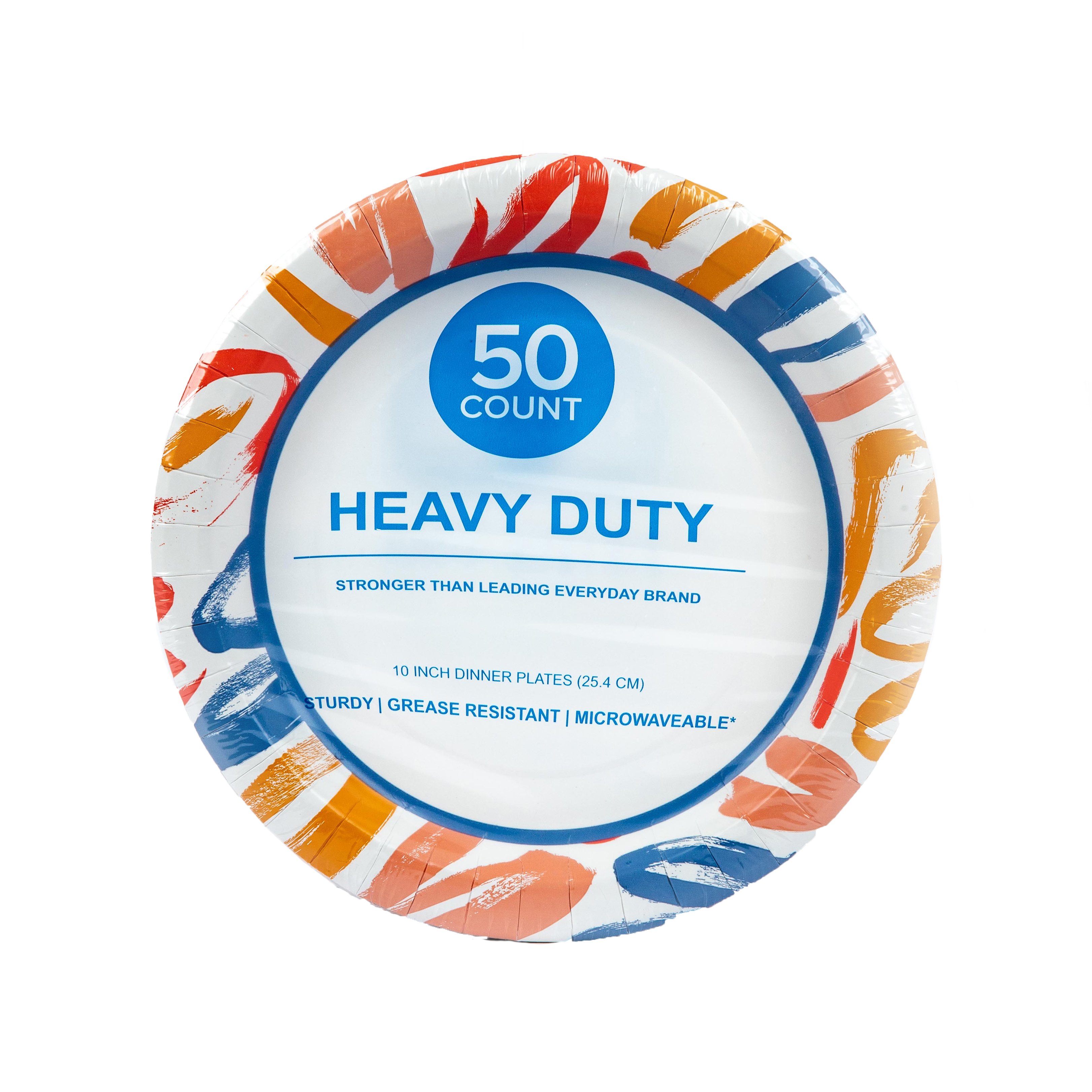 Heavy duty dinner outlet plates