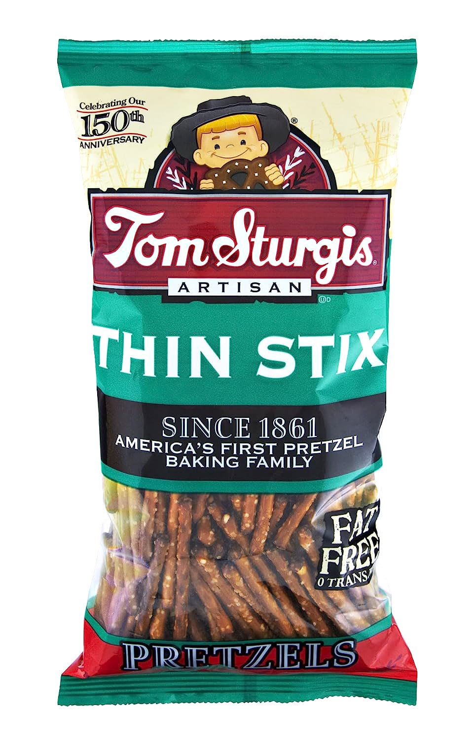 Tom Sturgis Artisan Thin Stix Pretzels, 9 oz | Central Market - Really ...