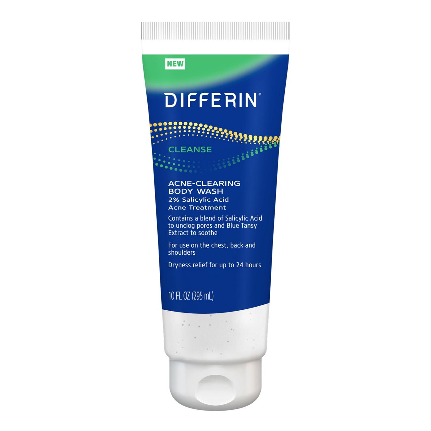 Differin Differin Acne-Clearing Relief Body Wash; image 1 of 2