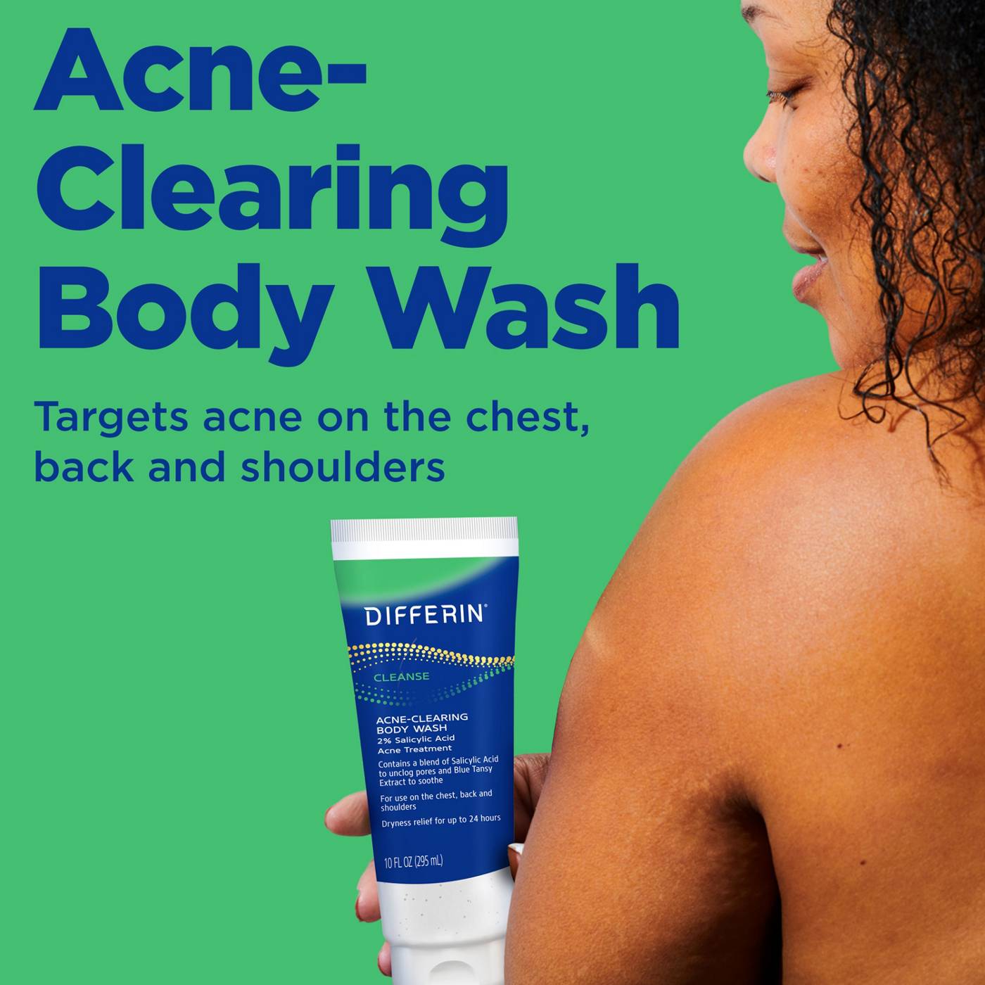 Differin Differin Acne-Clearing Relief Body Wash; image 2 of 2