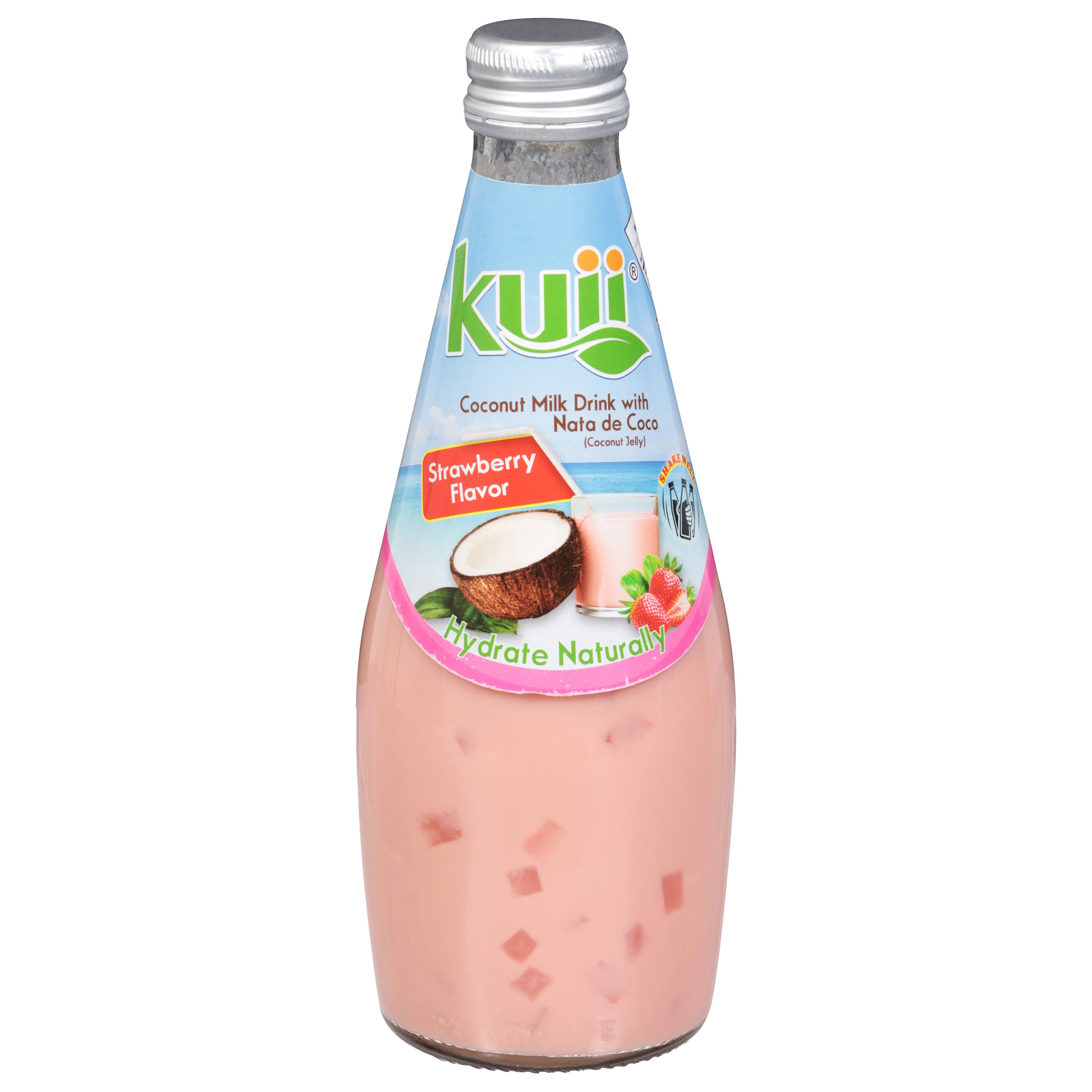 Kuii Strawberry Coconut Milk Shop Coconut Water at HEB