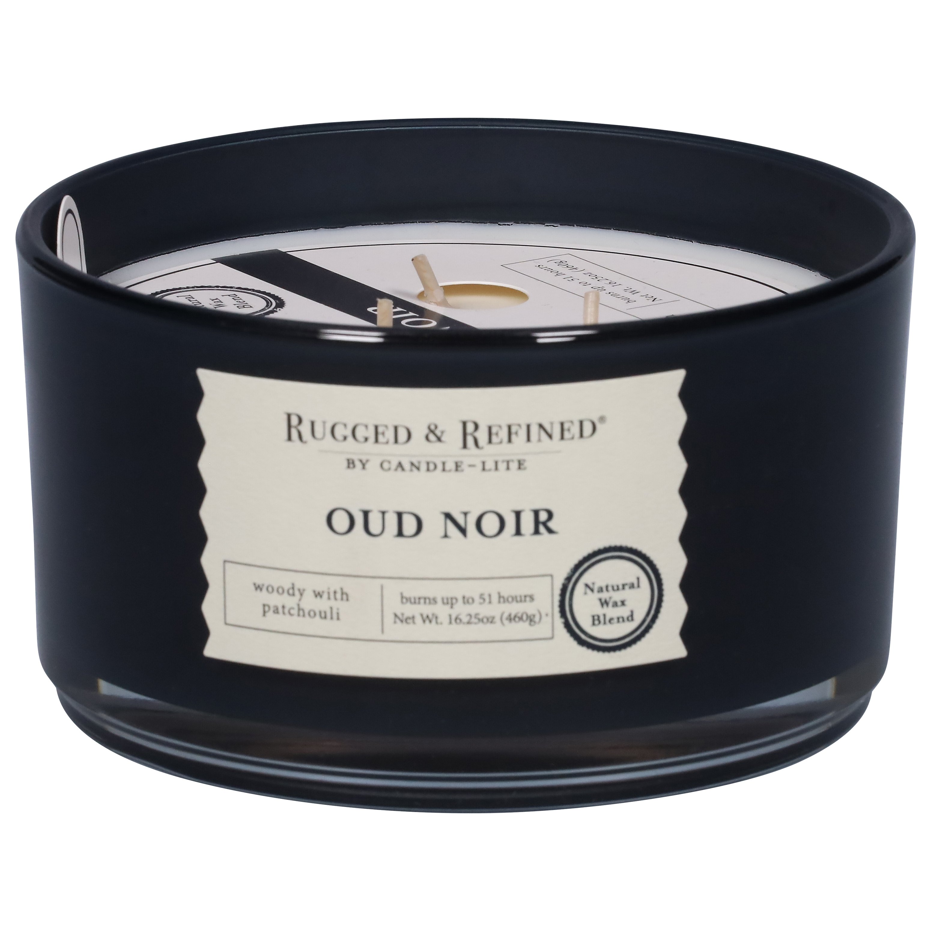 Rugged & Refined Oud Noir Scented Candle Shop Candles at HEB