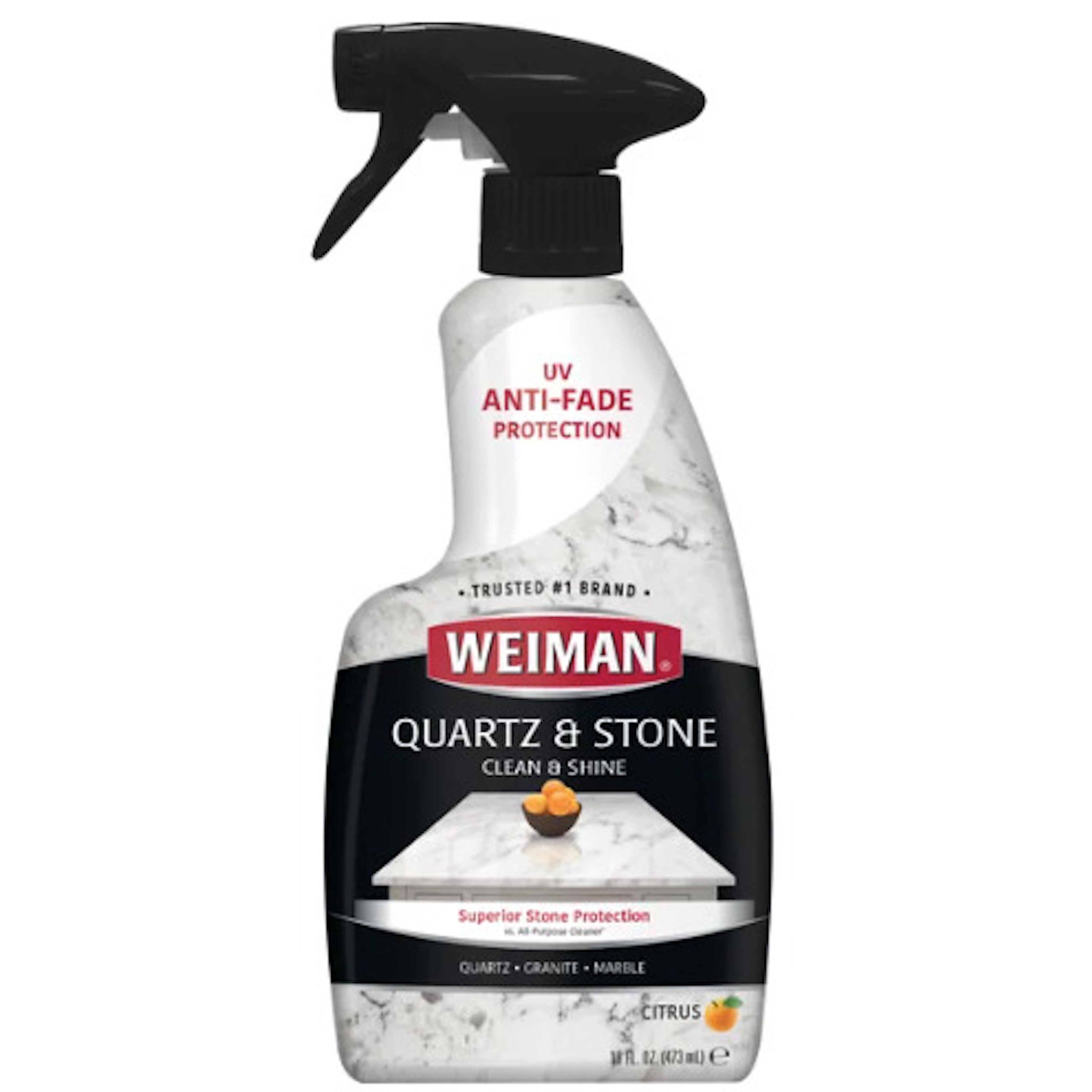 Weiman Citrus Scent Quartz & Stone Clean & Shine Spray Shop Metal