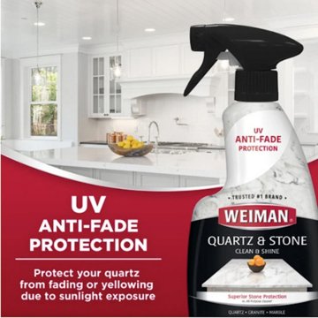 Weiman Citrus Scent Quartz & Stone Clean & Shine Spray, 16 oz
