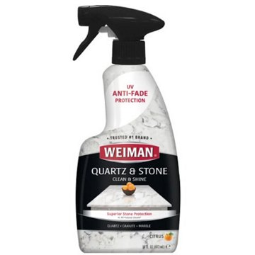 Weiman Citrus Scent Quartz & Stone Clean & Shine Spray, 16 oz