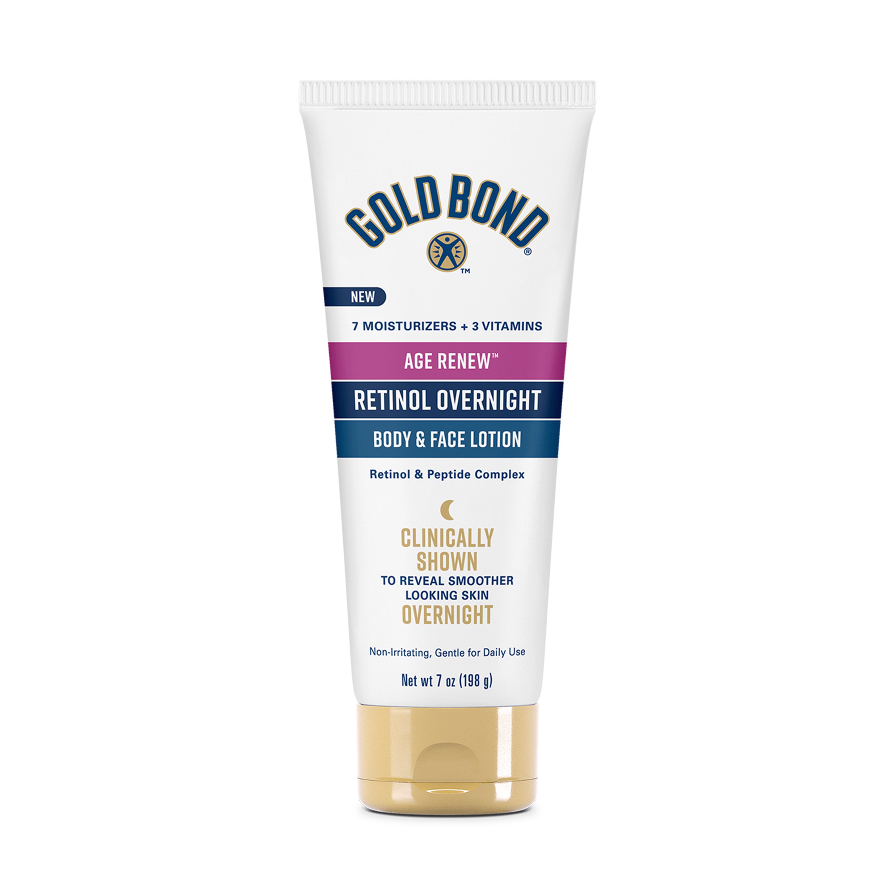 Gold Bond Age Renew Retinol Overnight Body & Face Lotion - Shop 