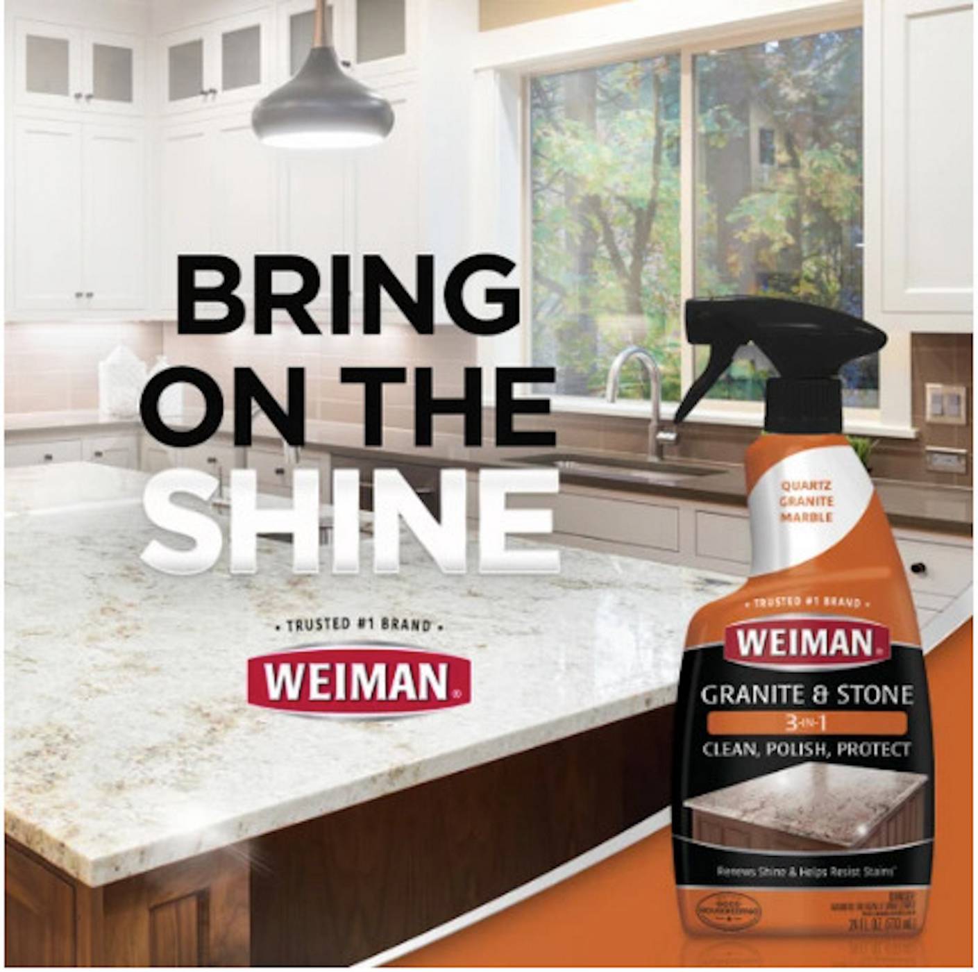 Weiman Granite & Stone Polish Spray; image 4 of 4