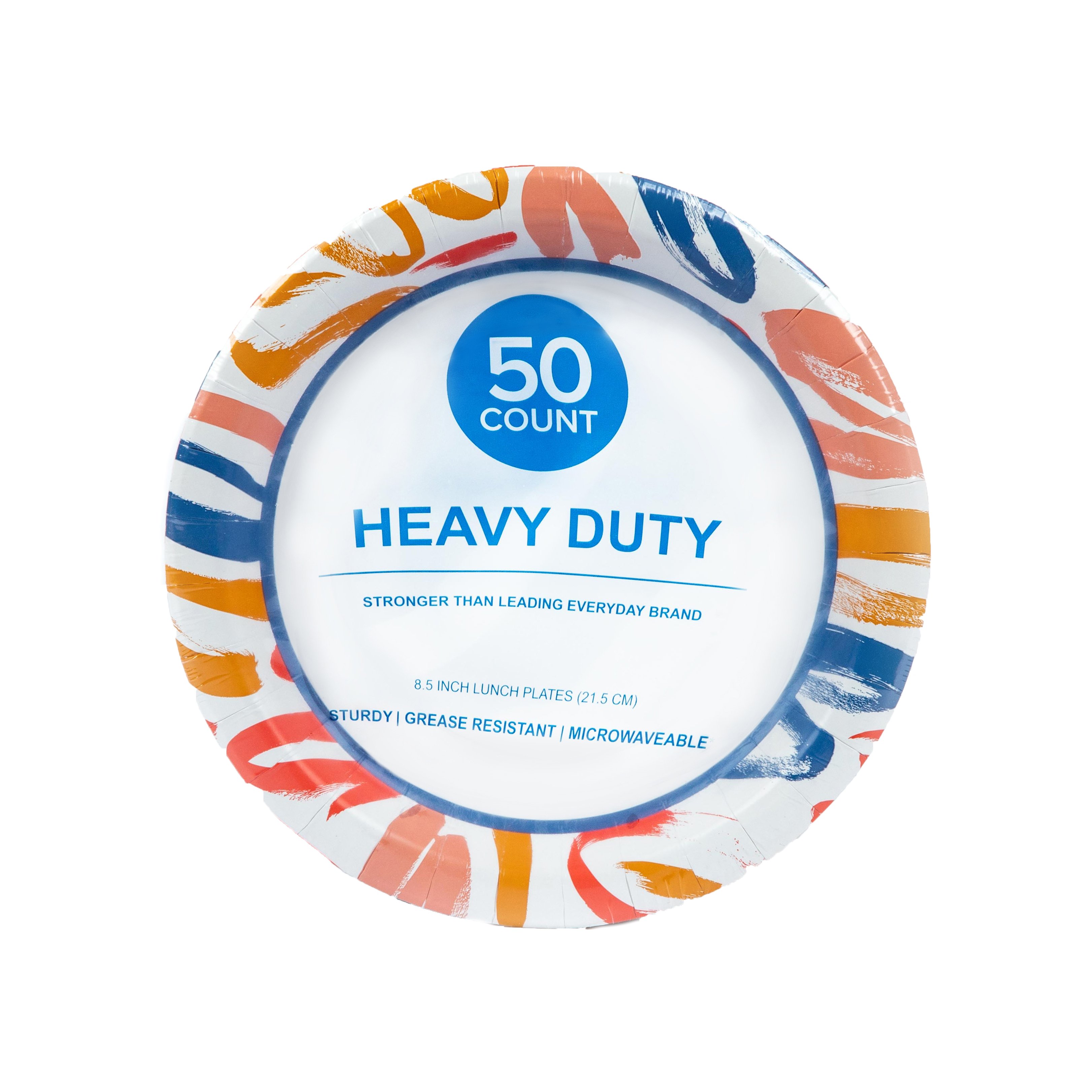 Heavy Duty 8.5 in Lunch Paper Plates