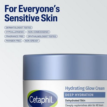 Cetaphil Sensitive Skin Deep Hydration Healthy Glow Daily Face Moisturizer