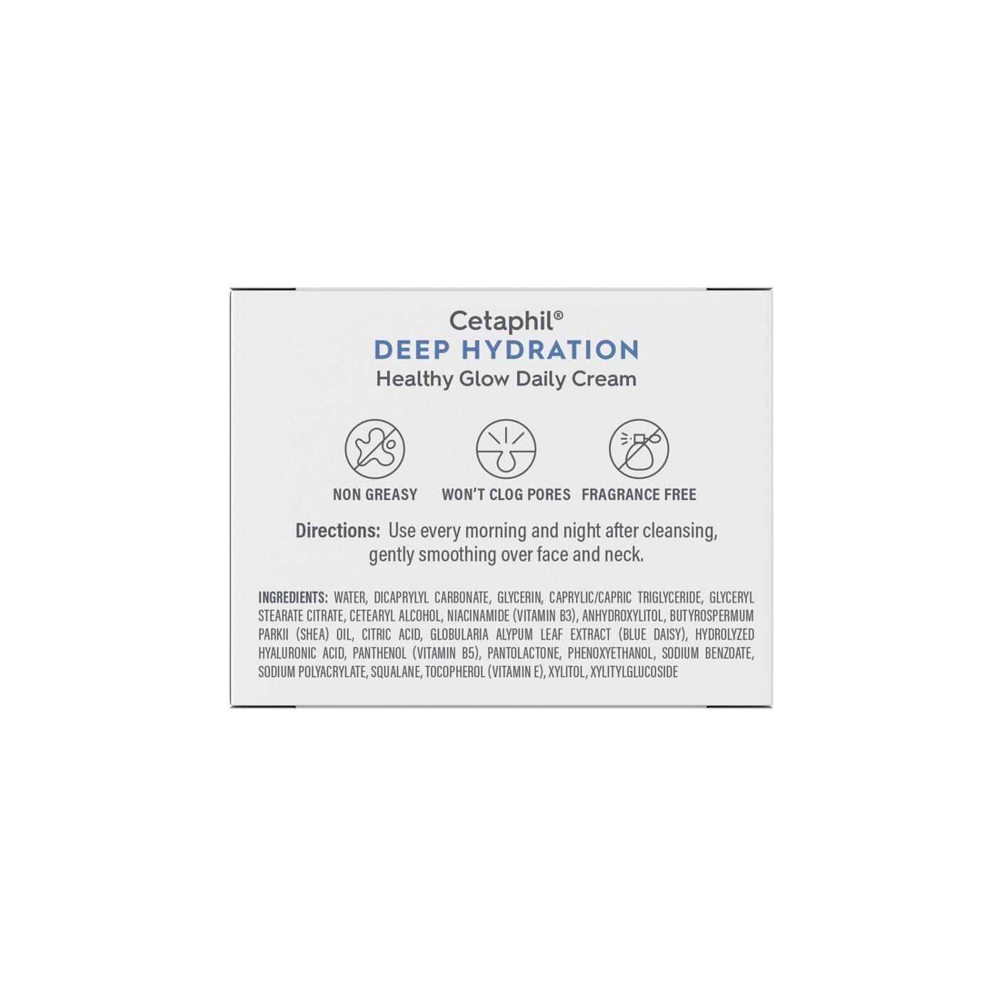 Cetaphil Deep Hydration Healthy Glow Daily Cream; image 7 of 8