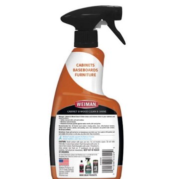 Weiman Almond Scent Cabinet & Wood Clean & Shine Spray, 16 oz